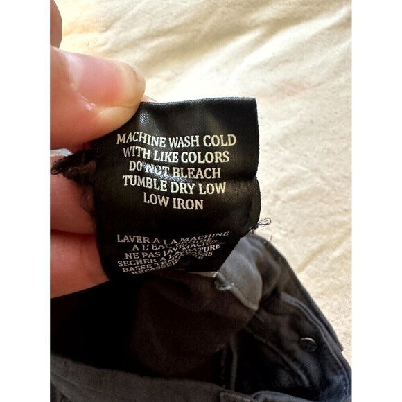 BLANKNYC Mid Rise Zip Pocket Utility Skinny Pants Womens Size 28 Black - Picture 8 of 16